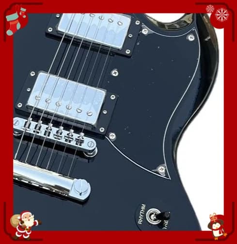 Electric Guitar Chrome Hardware,Rosewood Fingerboard Mahogany Wood Body