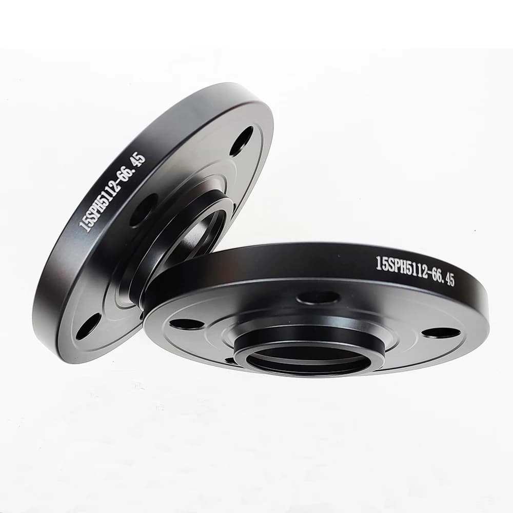 2PCS 15mm 20mm 5X4.41'' 5x112 66.45 Hubcentric Wheel Spacers for Audi A4 A5 B8 A7 S8 6061-T6 Aluminum Alloy