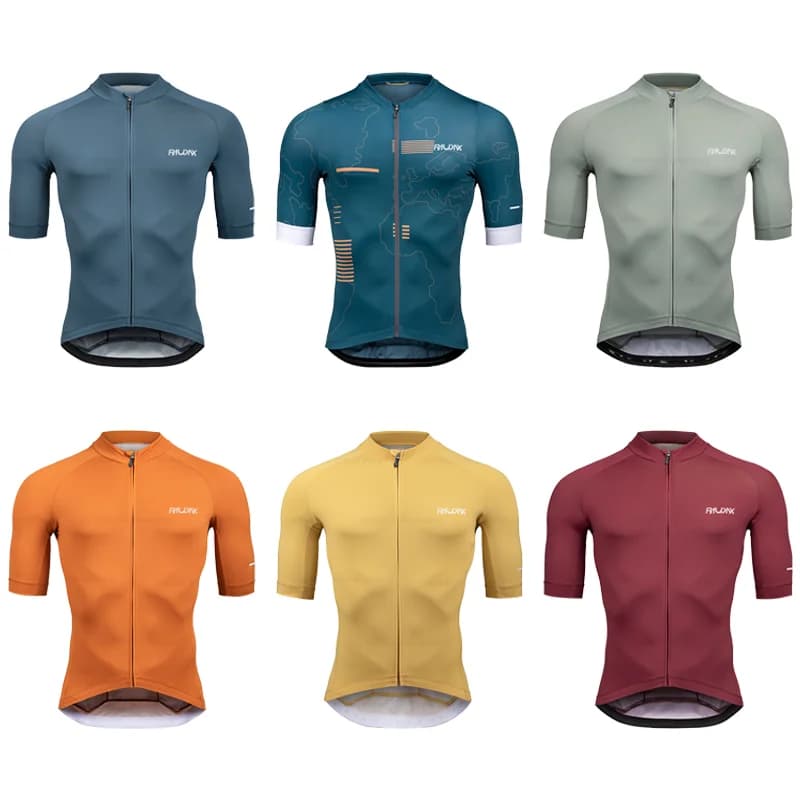 New 2026 Raudax Cycling Jersey 11 Colour Cycling Racing Tops Short Sleeve Cyclist Clothes Shirt Maillot Summer Bicycle Bike Wear