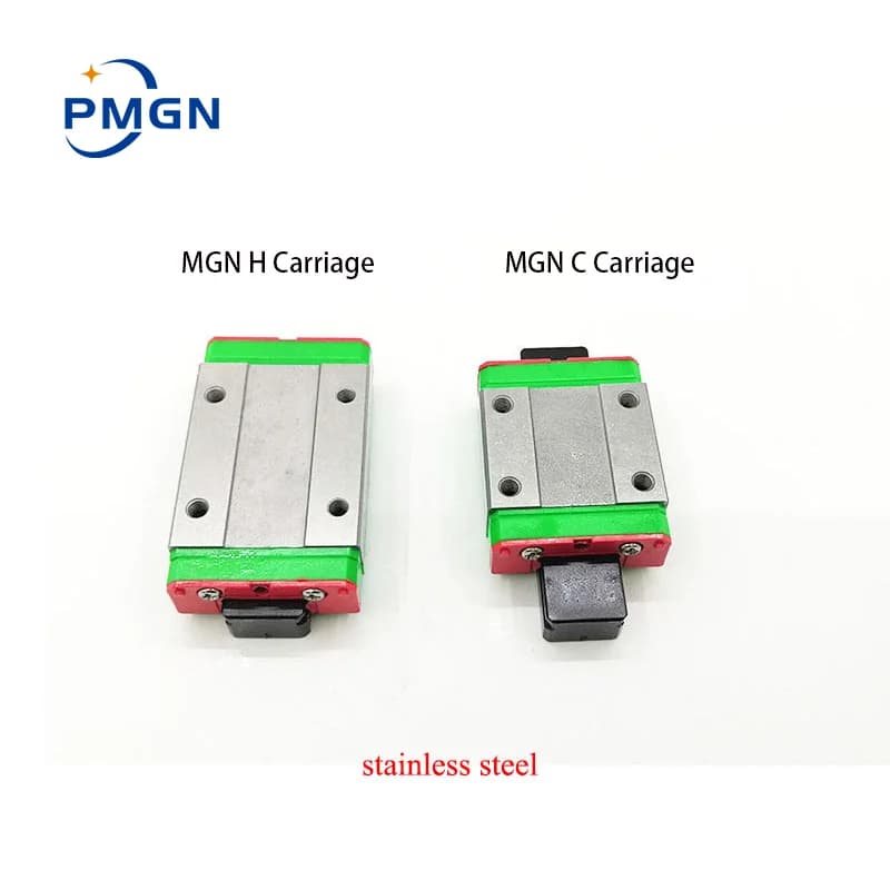 2pcs MGN7H MGN7C MGN9H MGN9C MGN12H MGN12C MGN15H MGN15C Carriage Block for MGN9 MGN12 MGN15 Linear Guide 3d Printer CNC part
