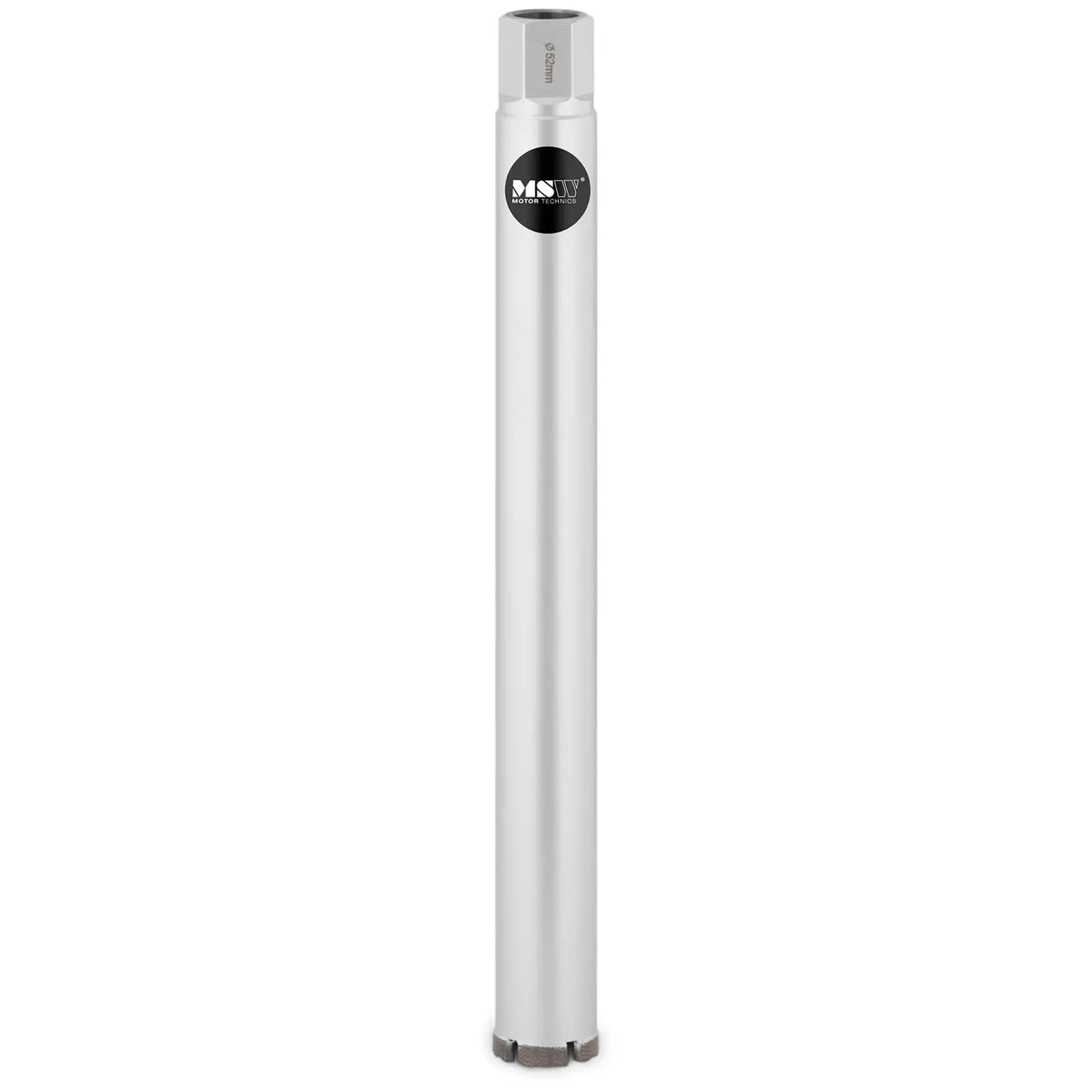Corona diamantata per carotatrice - Ø 52 mm - 450 mm | MSW