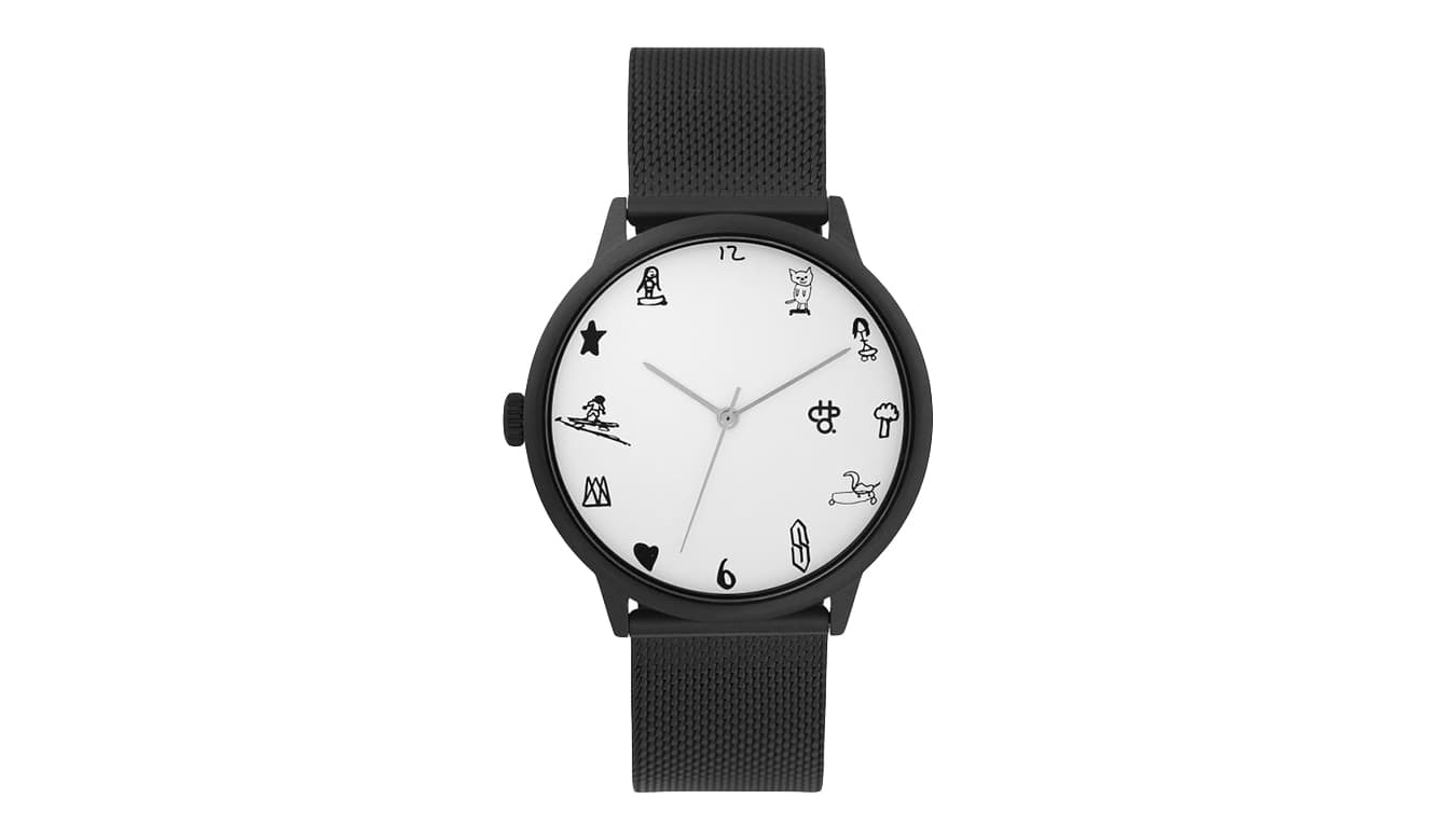 CHPO Skate After School Unisex - Watches CHPO - Black - 14238QQ-One-size - Size: One size