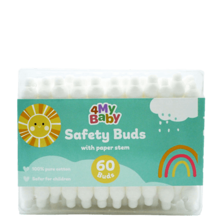 4mybaby Safety Cotton Buds – 60 Pcs