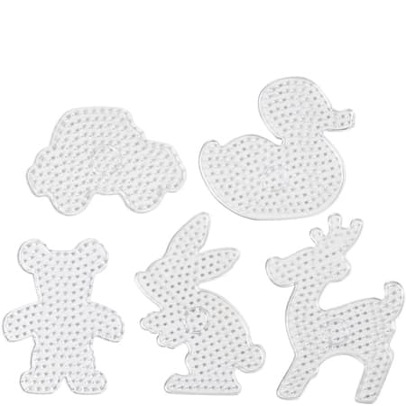 Creotime Transparent Bead Plate Set - 5 pcs