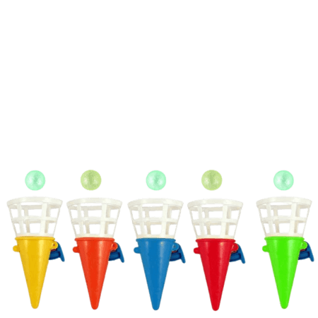 Fun Toys Click & Catch Cones Party Game Assorted 7 cm – 1 Pc
