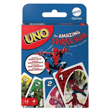 Mattel UNO The Amazing Spider-Man Play Cards