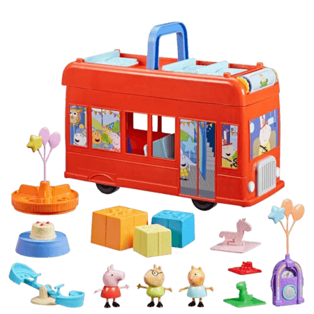 Peppa Pig 2-in-1 Party Bus Toy