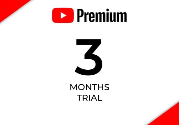 YouTube Premium 3 Months Trial Key - ROW