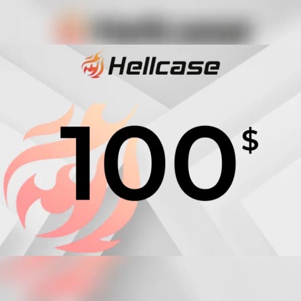 Hellcase.com 100 USD Wallet Card Key - GLOBAL