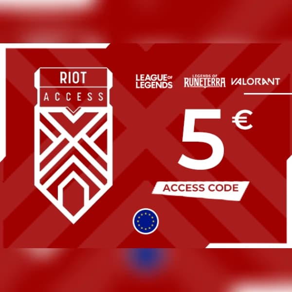 Riot Access Code 5 EUR Key - EU