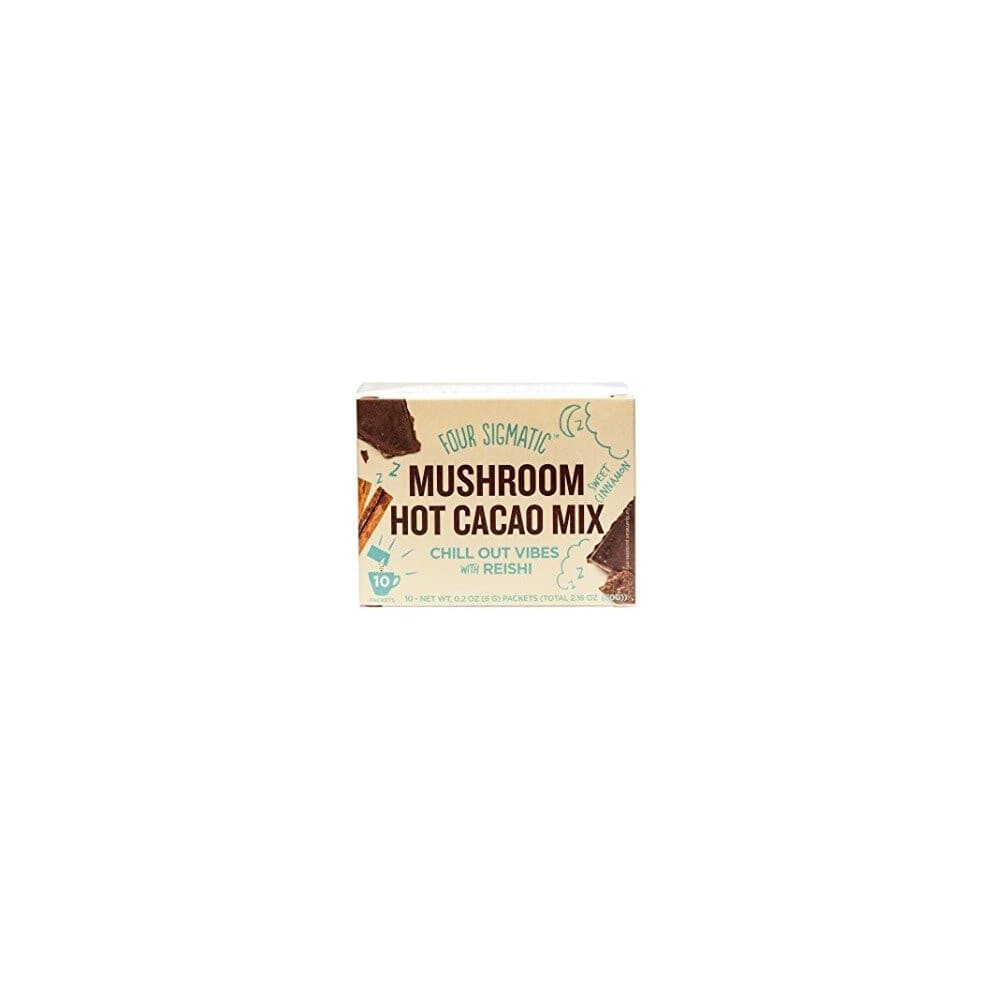 Four Sigmatic, Calm, Organic Cacao Mix with Reishi Mushroom, 10 Packets, 0.21 oz (6 g) Each