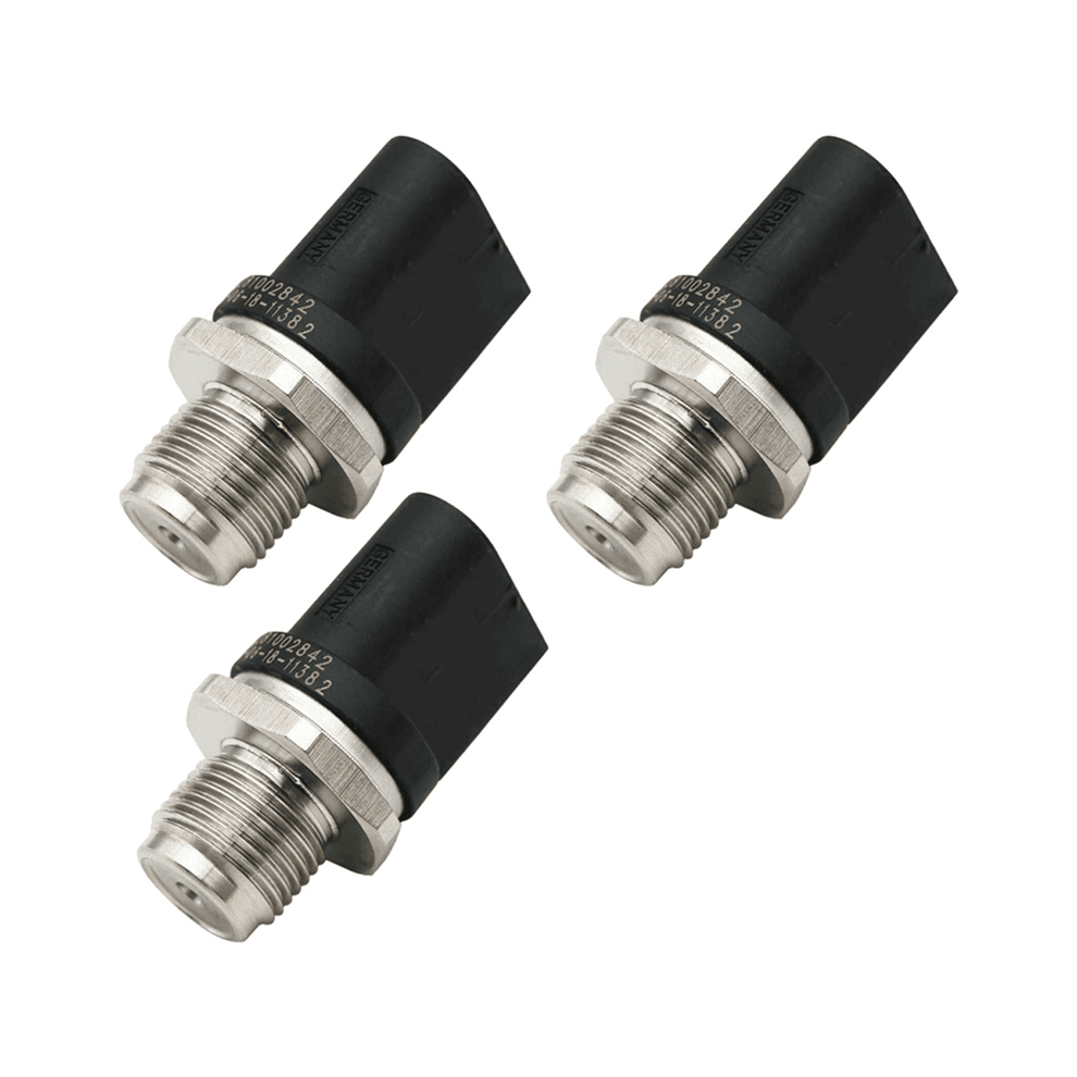 3X 0281002842 Rail Pressure Sensor A0061536528 for - Sprinter 0061536528 0041536728 A0041536728 059130758