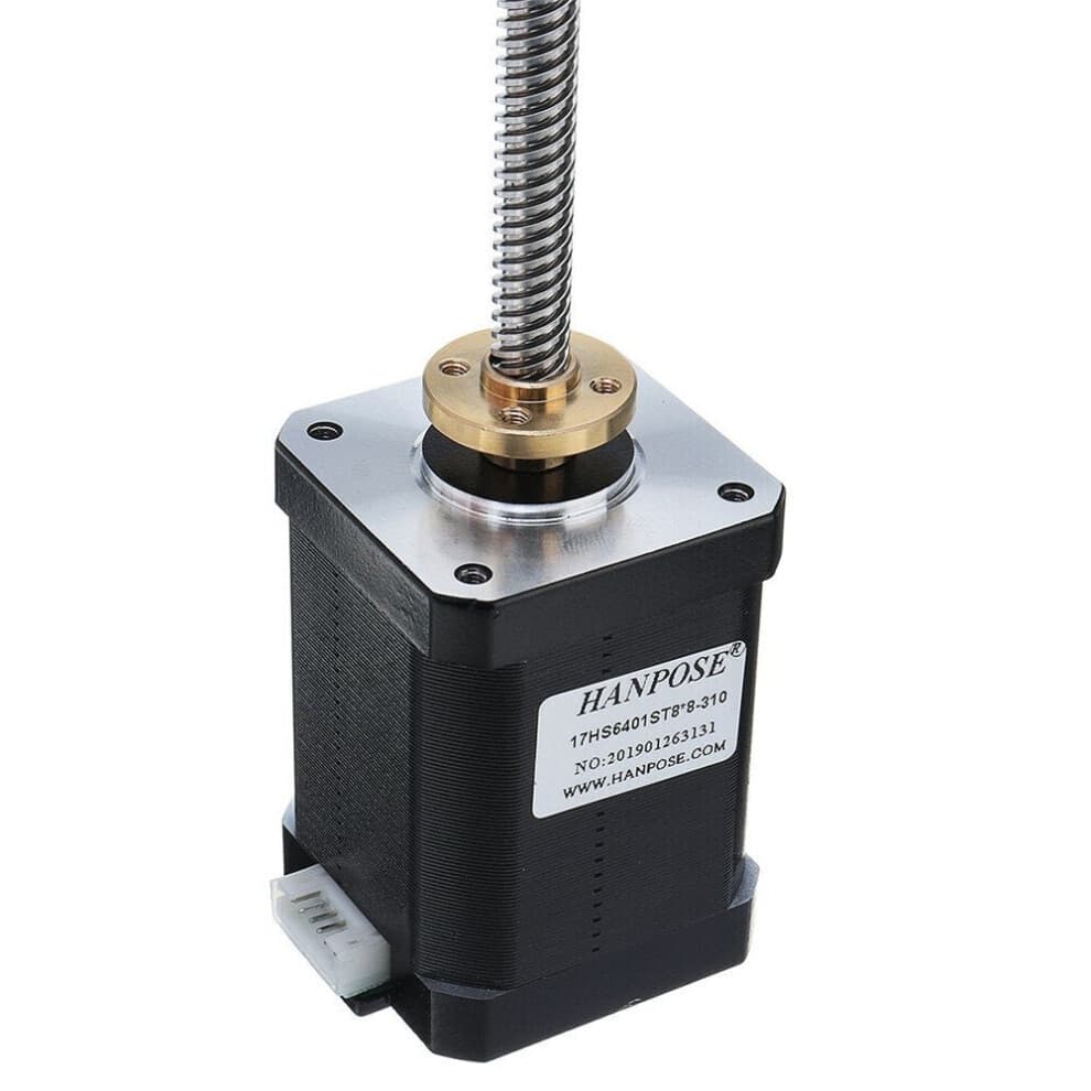 (300mm) Lead Screw Stepper Motor Linear Actuators 60mm 1.7A 73N.cm 4 Wire 42 Motor 100-500mm Trapezoidal Lead
