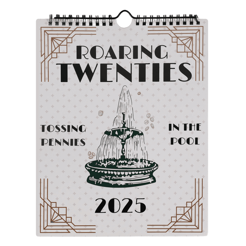 2025 Roaring Twenties Calendar