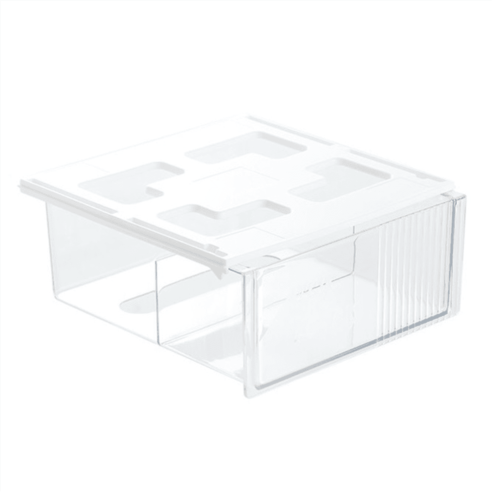 Hidden Table Organizer Sliding Drawer Desk Storage Box