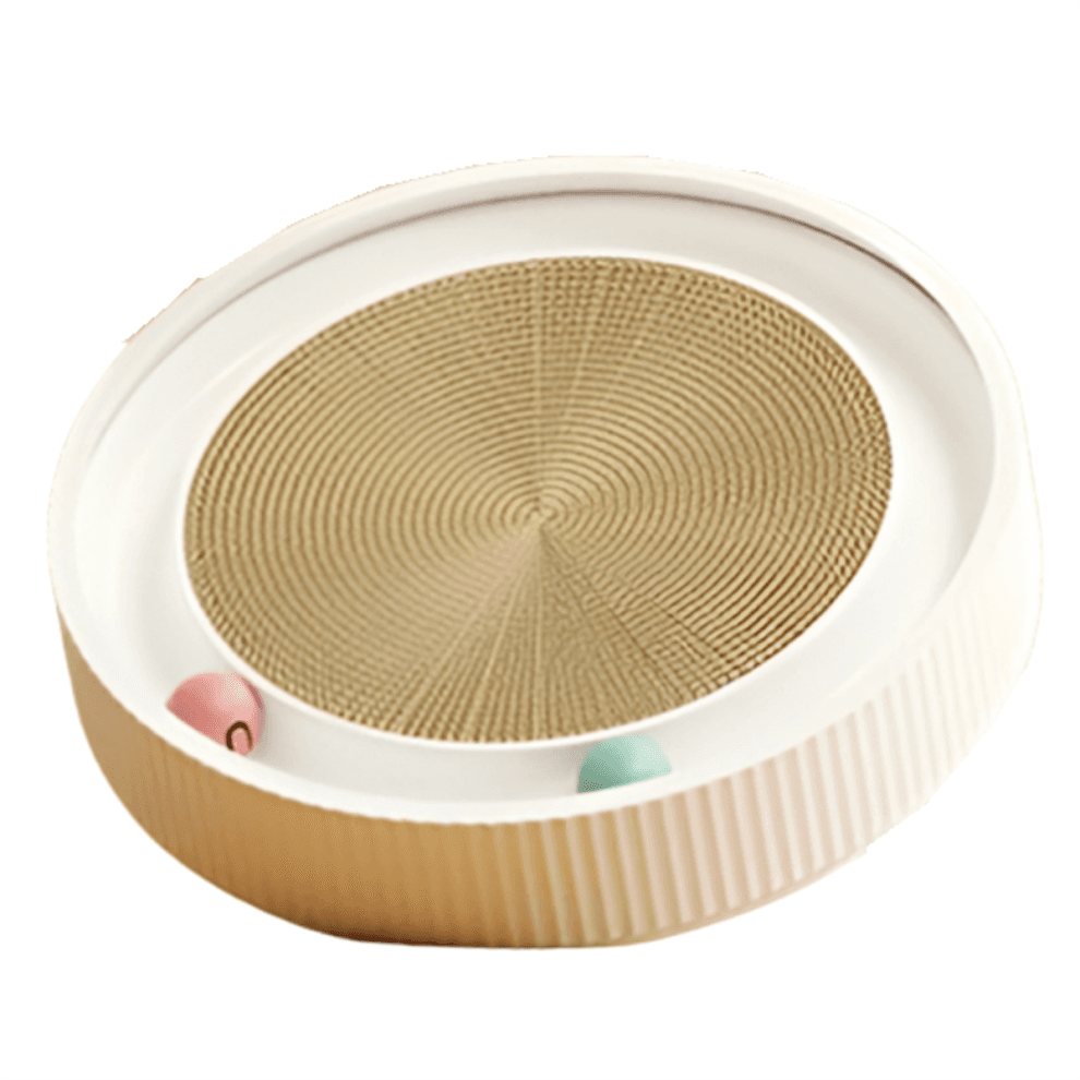 Cat Scratching Board Bed Round Wear-Resistant Toy A