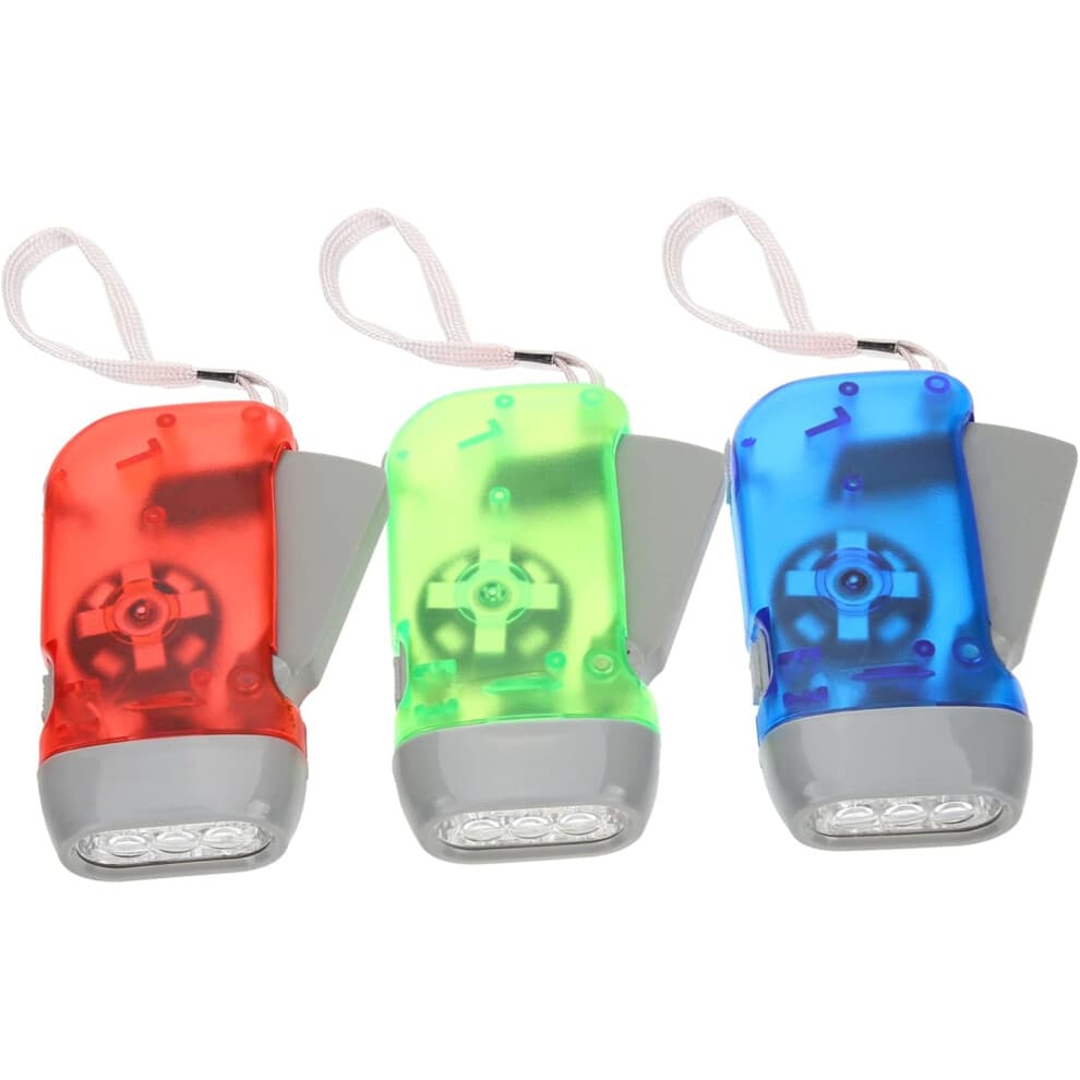 6pcs Outdoor Led Flashlight Mini Strong Light Flashlight Hanging Rope for Adventure Camping Hiking