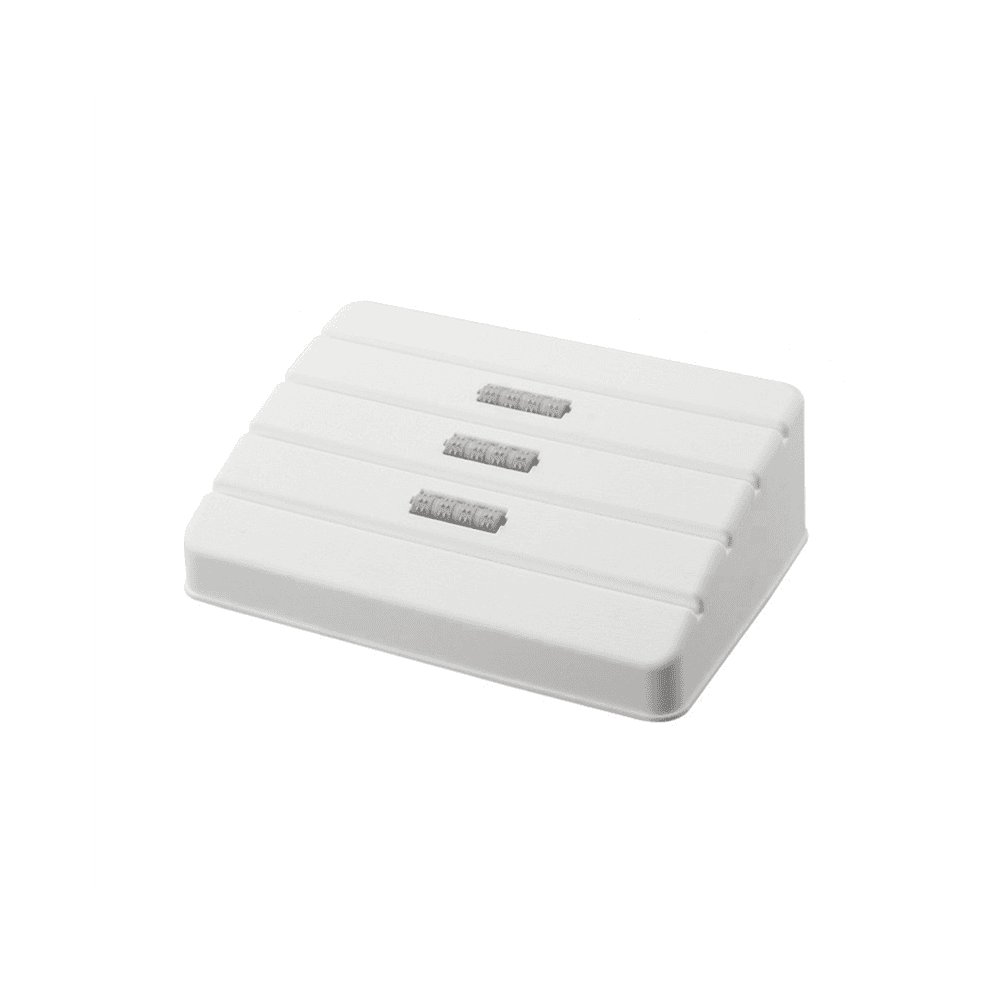 Foot Rest for Under Desk At Work Resting Stool with Rollers Massage Home Office Toilet B