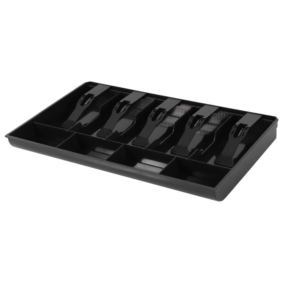 Money Cash Coin Register Insert Tray Replacement Cashier Drawer Storage Box Classify Store Black