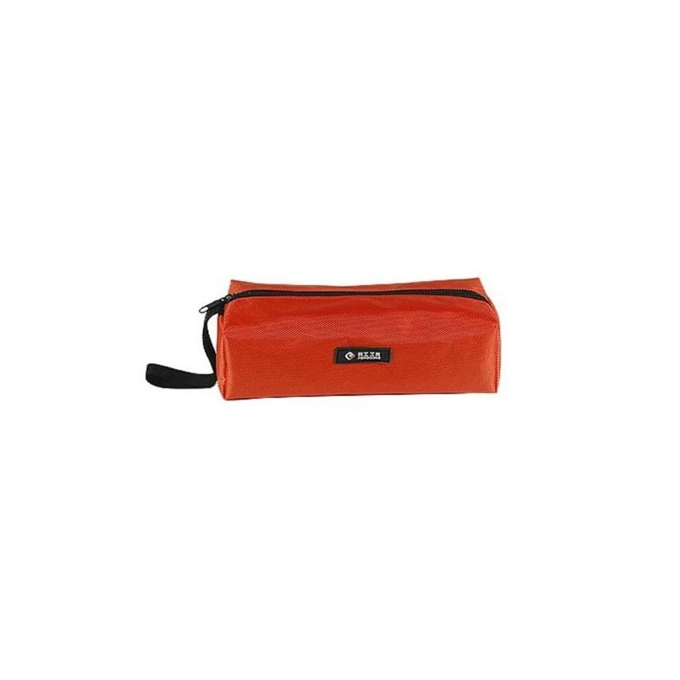(red-S)1680D Oxford Canvas Tool Bag Waterproof Storage Hand Tool Bag Screws Nails Drill Bit Metal Parts Organizer Zipper Pouch