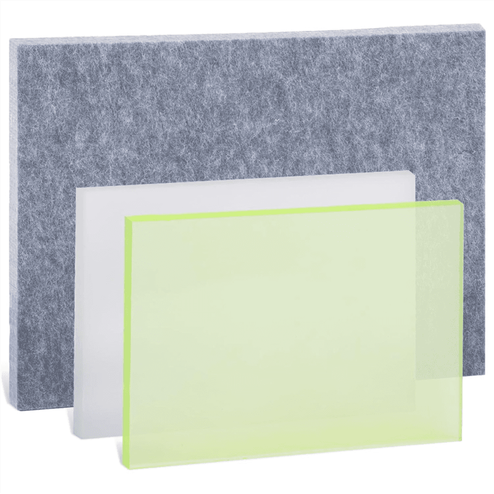 3pcs Leather Craft Punch Pads, Punch Pads and Sound Absorbing Pads,