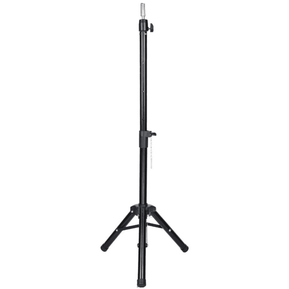50Inch Mannequin Head Holder Tripod Stand Hairdressers Salon Training Head Adjustable Wig Stand Tripod for Wig Making