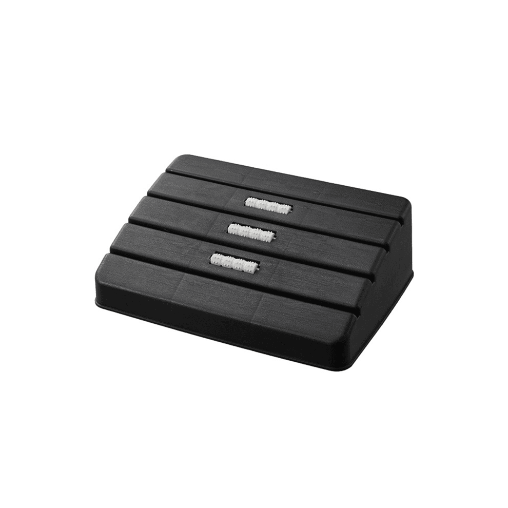 Foot Rest for Under Desk At Work Resting with Rollers Massage Home Office Toilet A