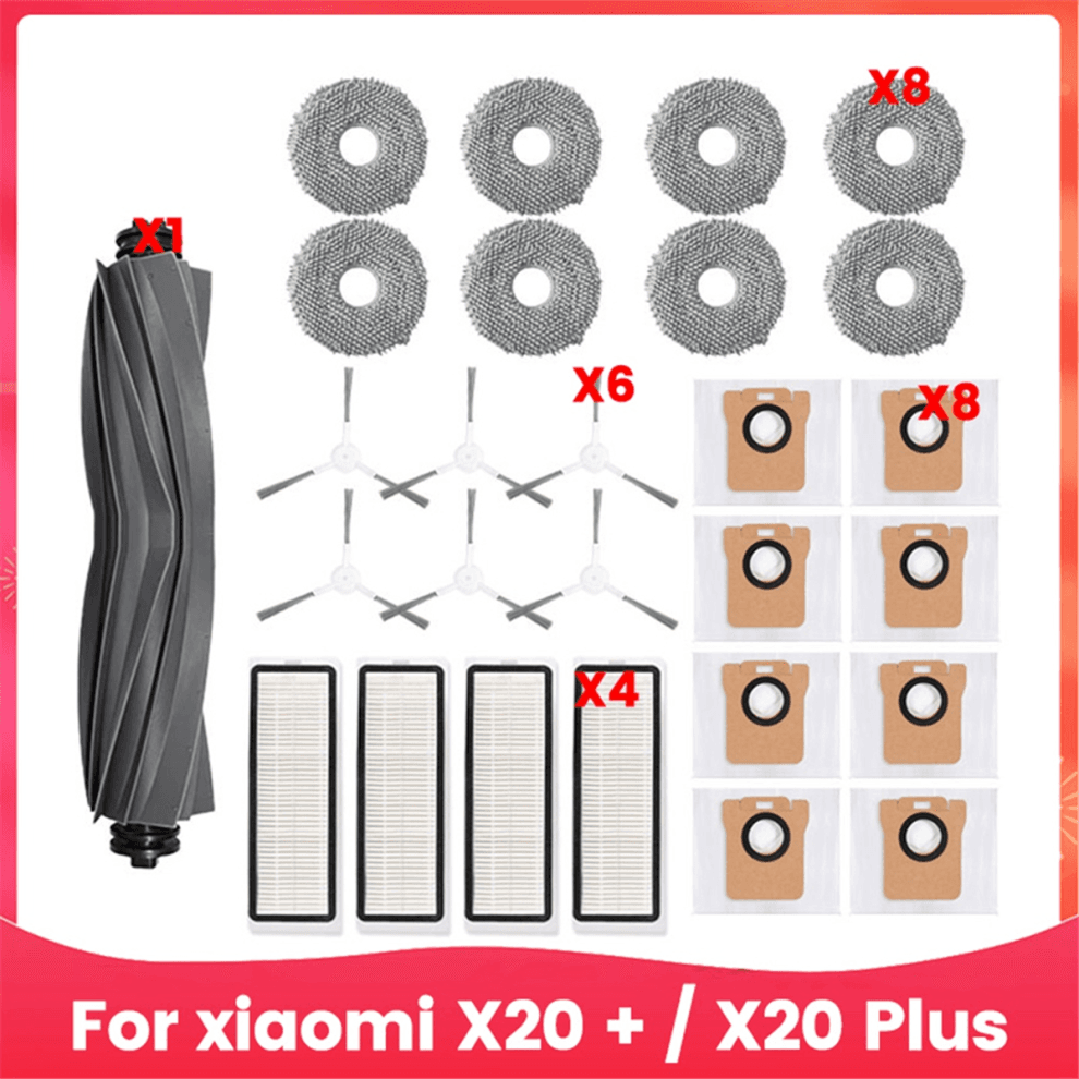 For Robot Vacuum Plus Main Side Brush Replacement Parts