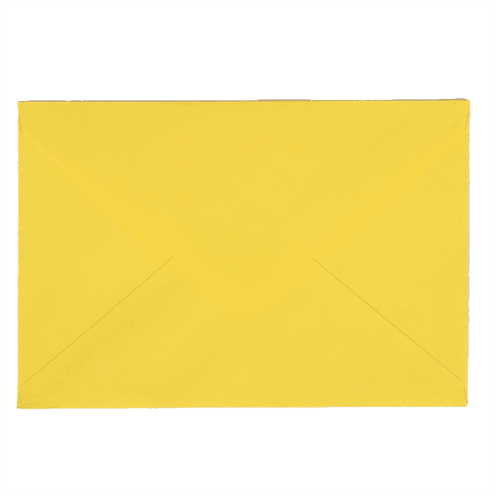 Gift Card Envelopes - 50 Colorful 13.5x18.5cm Coun