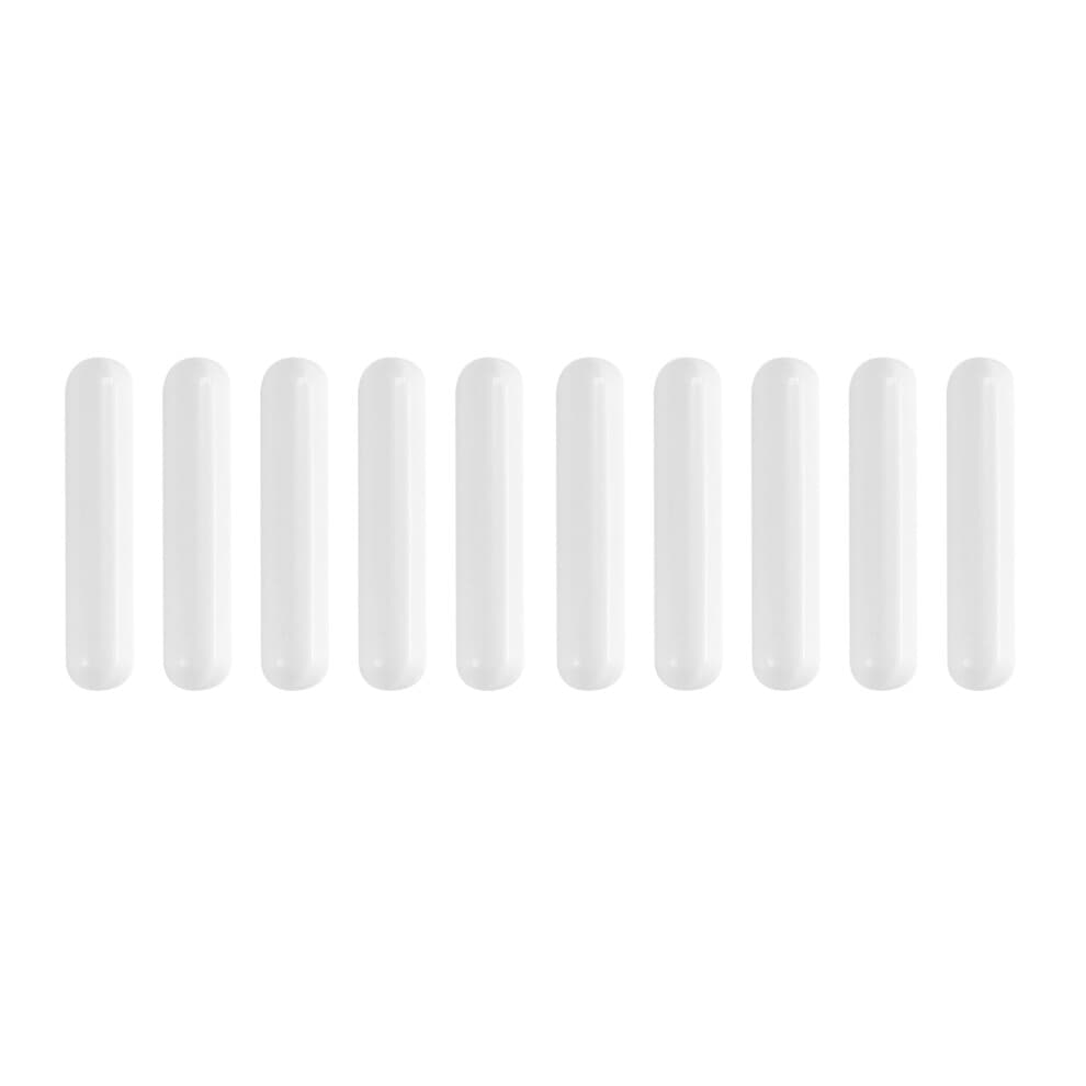 10 Pieces PTFE Magnetic Stirrer Mixer Stir Bar Lab