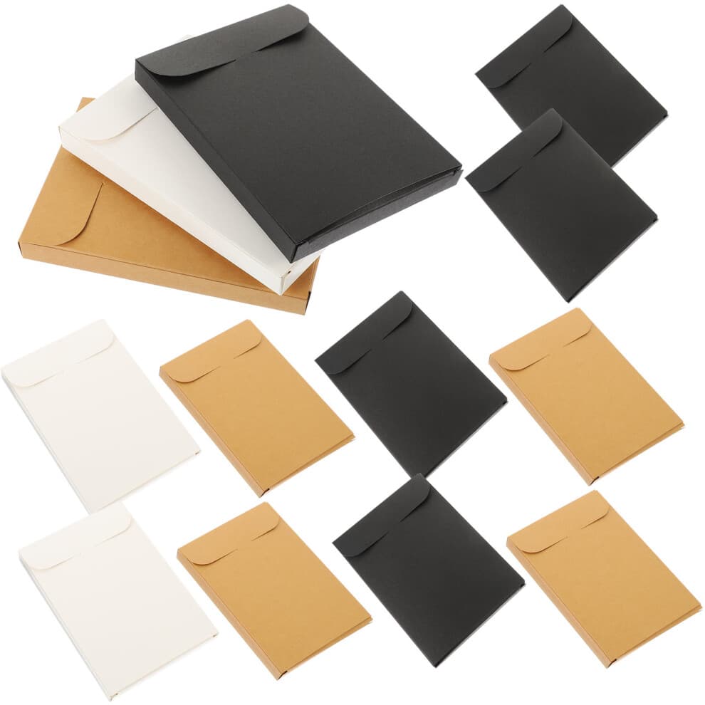 Multi-Use Paper Postcard Box For Storage  15pcs