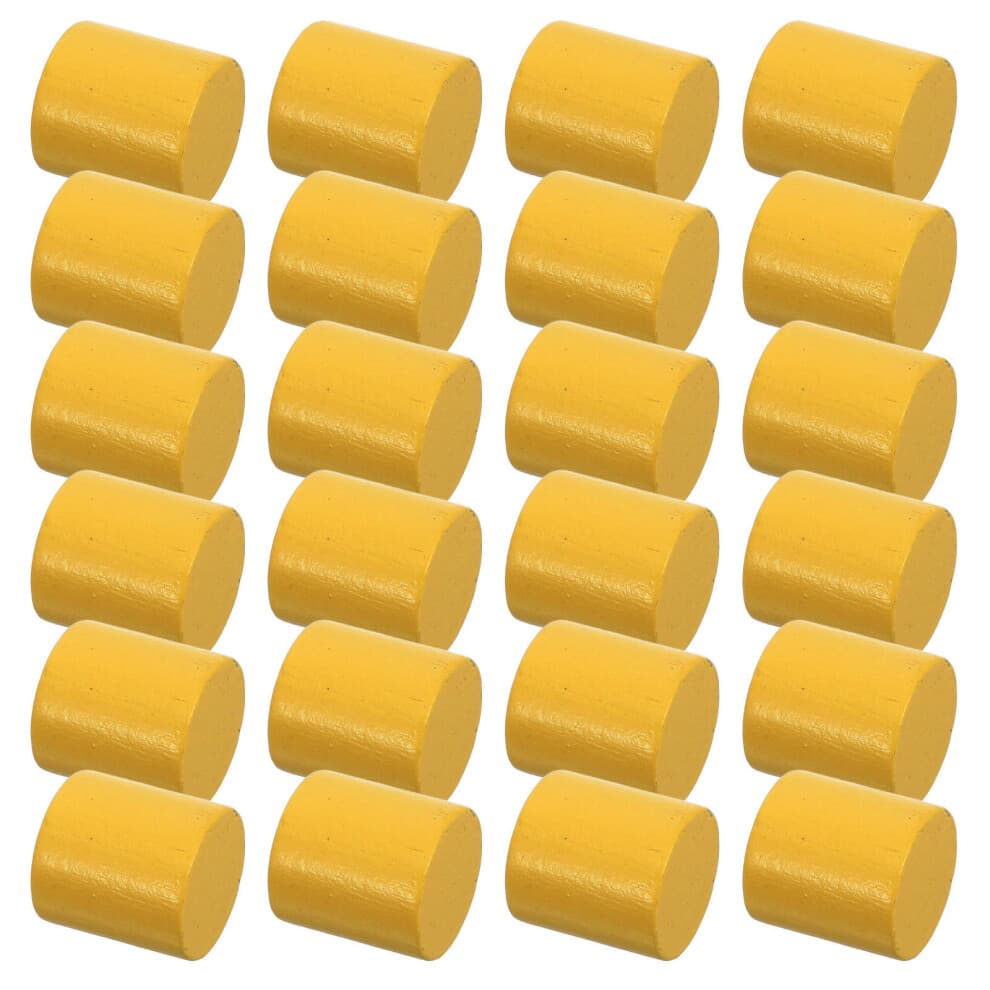 50pcs Small For Diy Crafts And Building Unpainted Cylinders