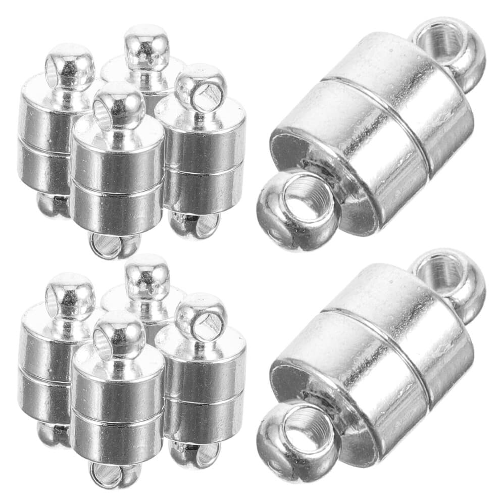 10 Pair Clasps Connector Magnetic Fastenter For Diy