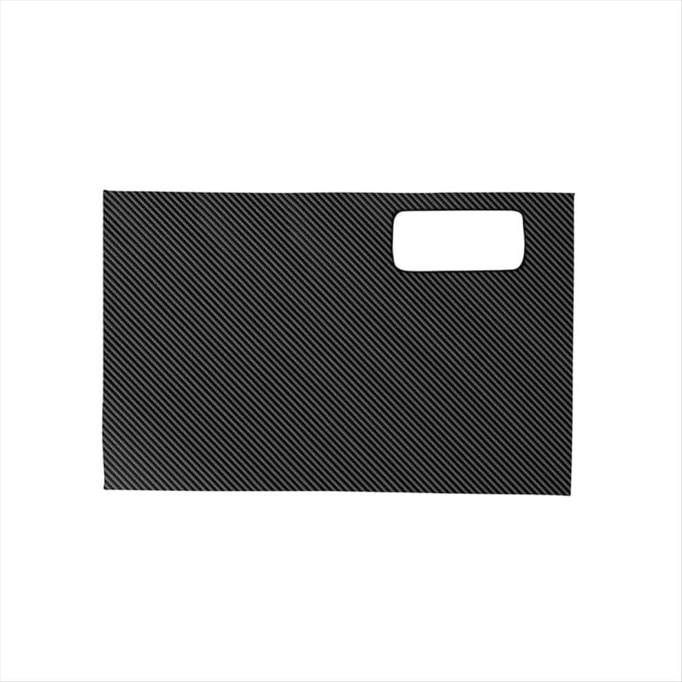 Car Leather Glove Box Trim Panel Sticker for STEPWGN RP8 Passenger Storage Carbon Fiber