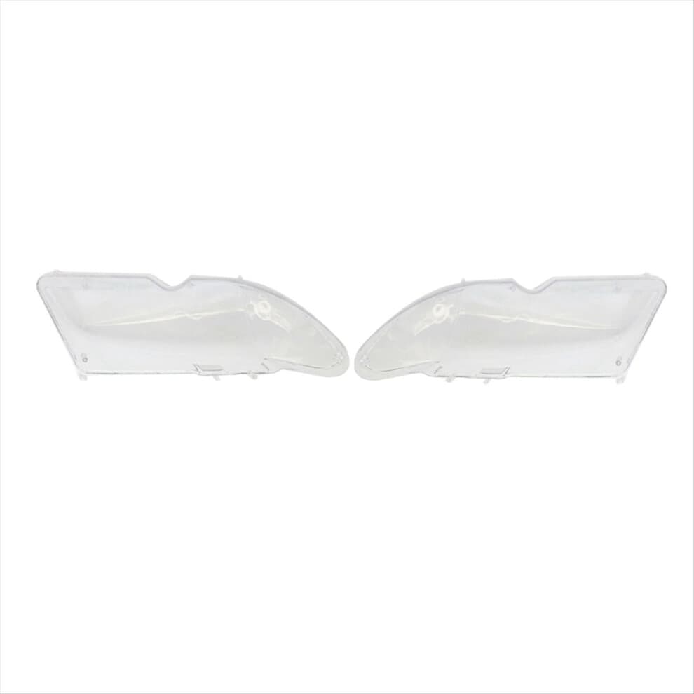 1Pair Headlight Cover Lens Shell Lampshade for 3 Series E46 2DR Coupe 03-2006 Head Lamp Caps 63127165907 63127165908