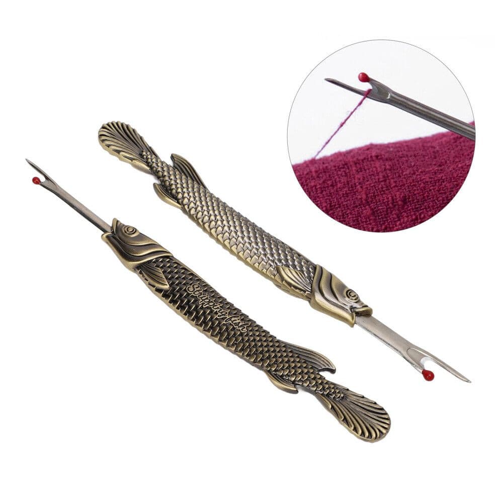 Bronze Seam Ripper Set with Masking Tape - Multi-Use Sewing Tool