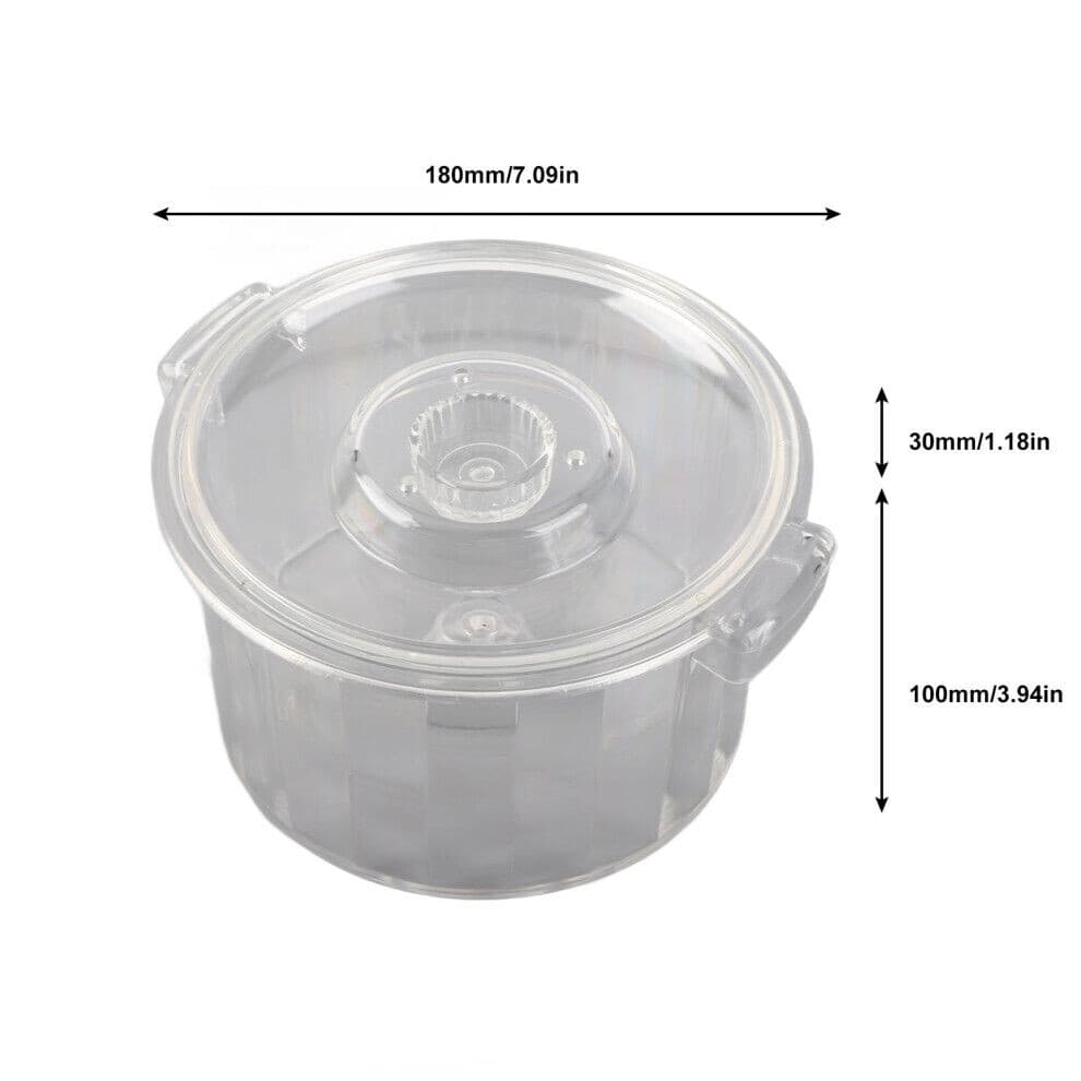 Plastic Polishing Barrel Drum for Magnetic Tumbler Polisher Machine Accessory Jewellery Tools