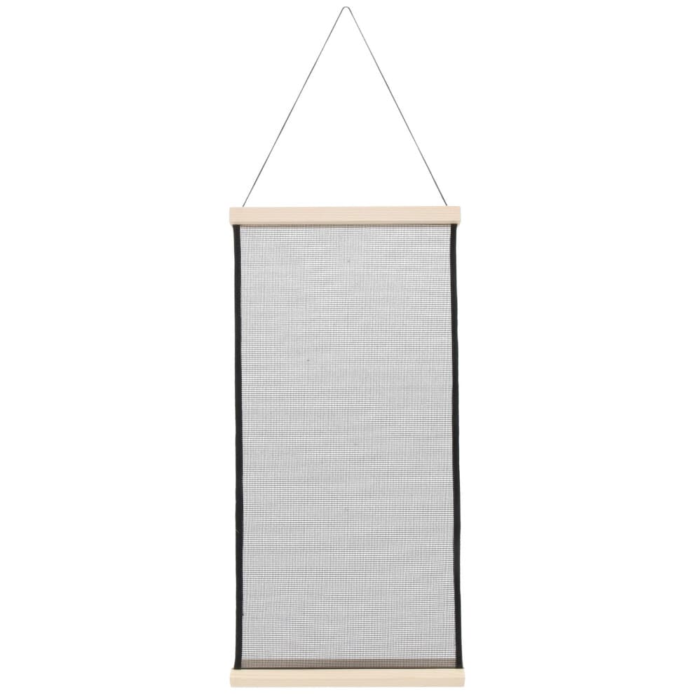 Black Mesh Jewelry Rack Wall Mounted Earring Storage Organizer