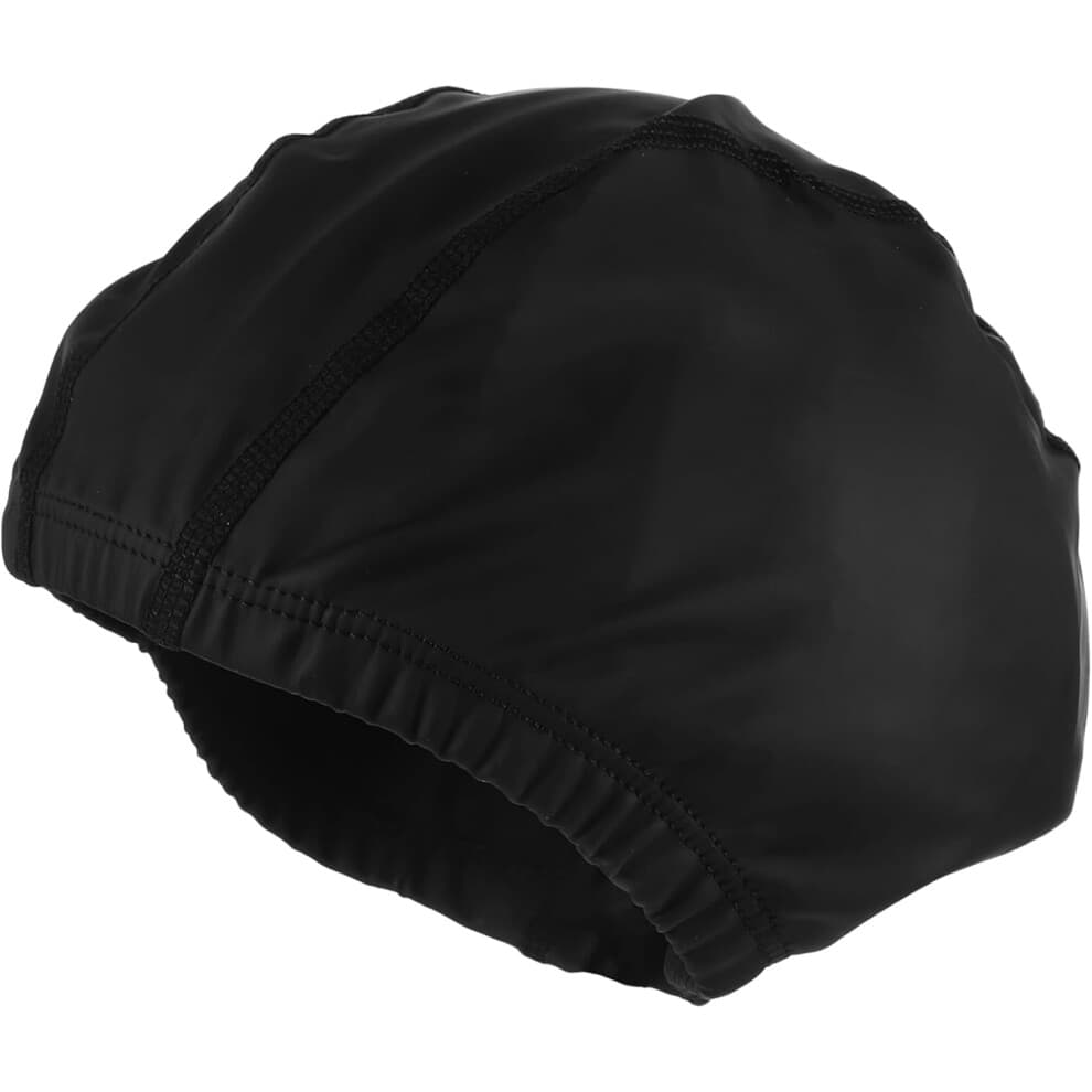 Swim Cap for Hair Large Size Pu Swim Cap Comfortable Fit Waterproof for Adults and Boys and Girls