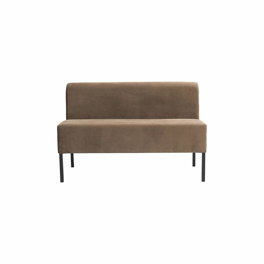 House Doctor Feast sofa brown 2-seater
