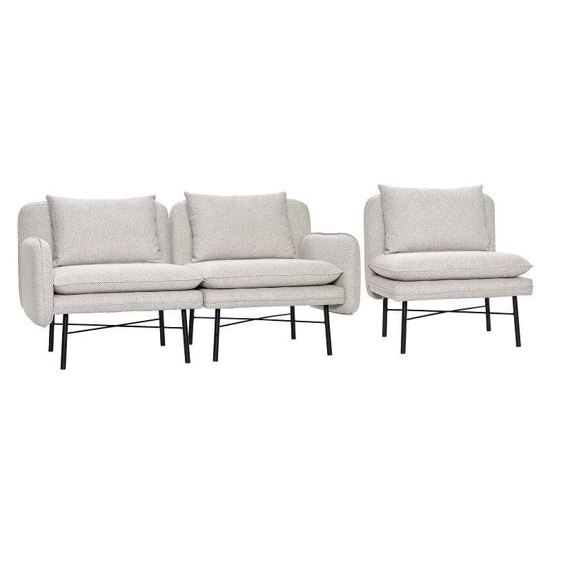 Hubsch Modular sofa light gray
