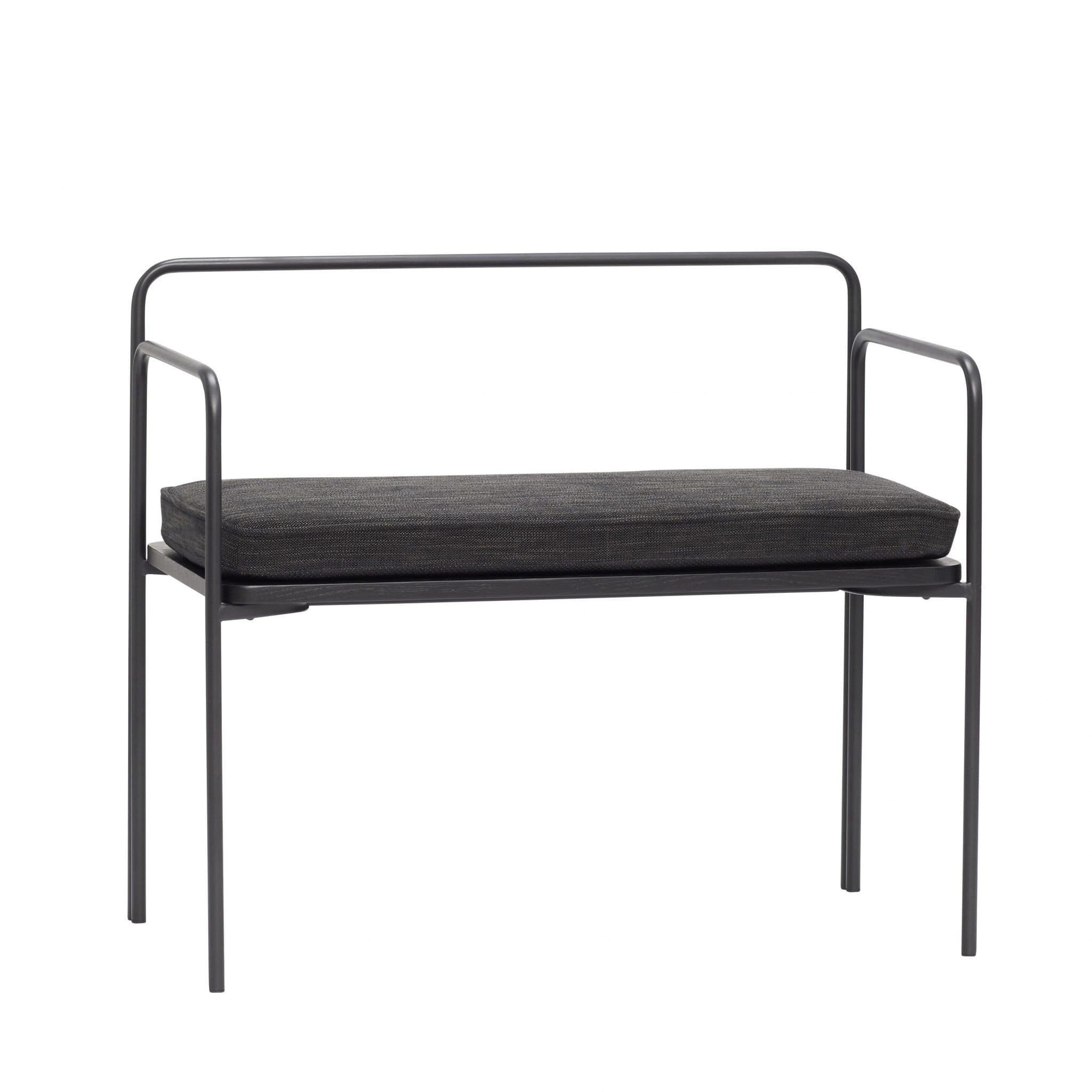 Hubsch Sofa including pillow - black
