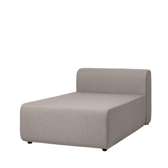 Broste Copenhagen Lagoon module chaise longue - latte