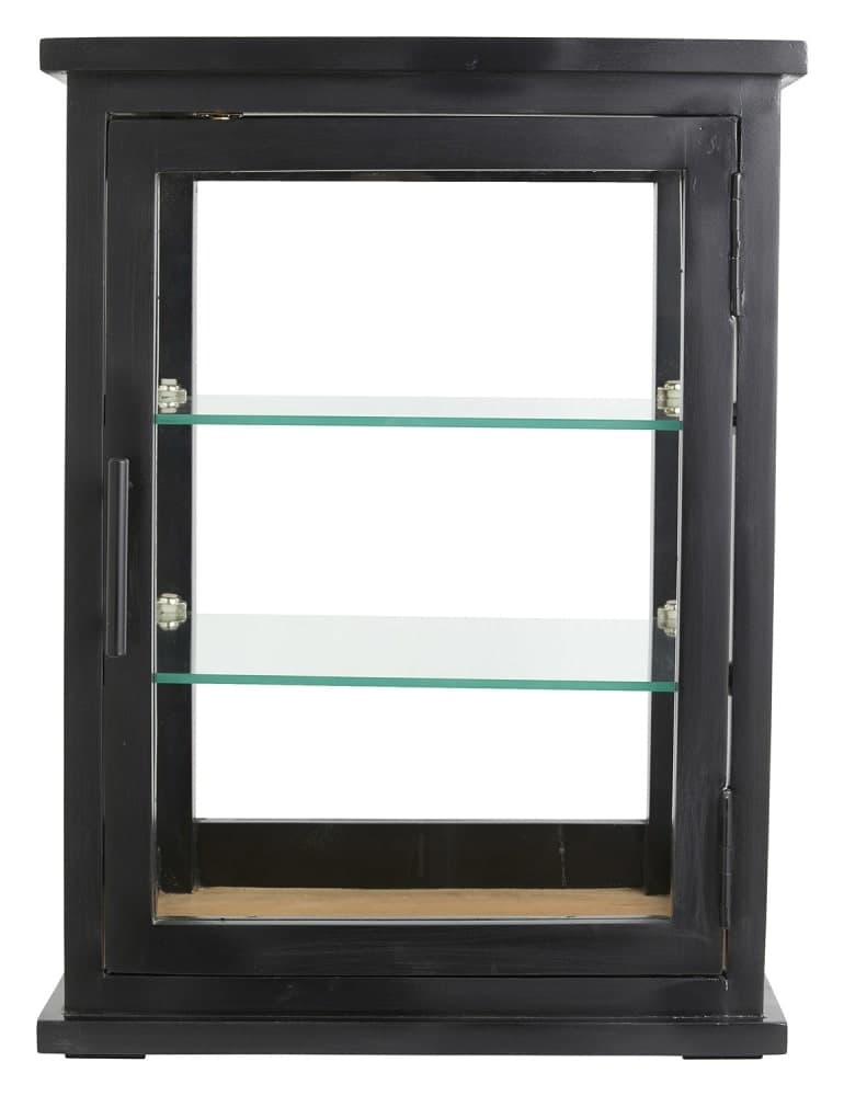 Nordal Arno display cabinet - black