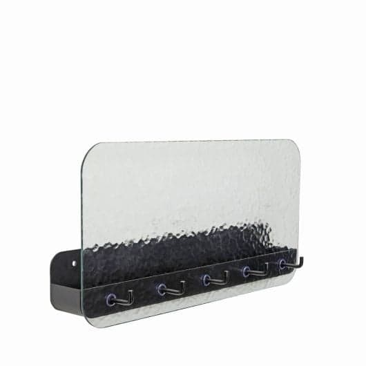 Hubsch Shack shelf black - 021603