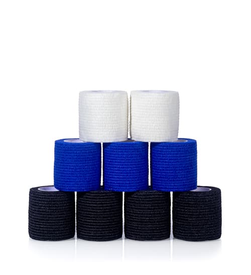 Bandage (self-adhesive) 5 cm x 4,5 m - in 3 colors
