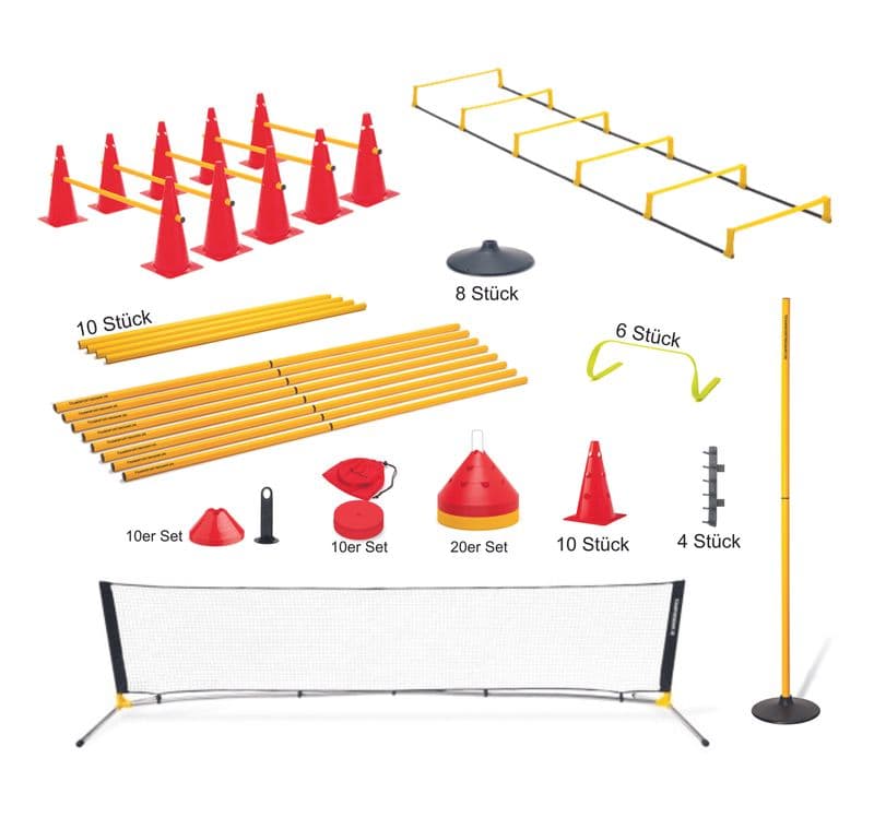Training aids set (big) - for indoor/artificial turf