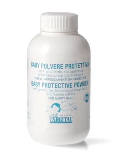 Polvere Protettiva di Argilla Verde e Violetta per Bambini -