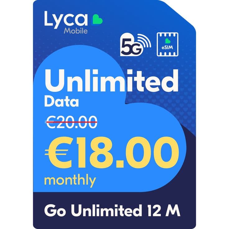 Go Unlimited 12 Months Plan