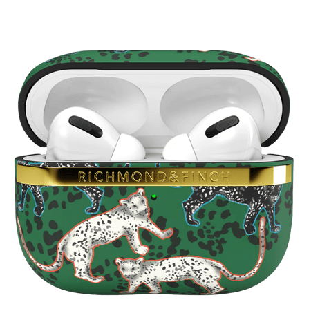 Richmond & Finch Leopard Green Apple AirPods Pro Cover